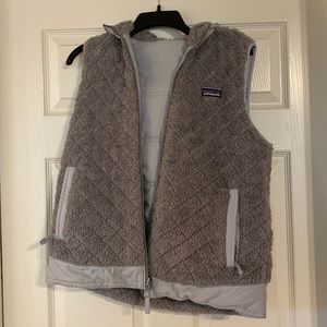 Paragonia vest Women’s Lg reversible grey
